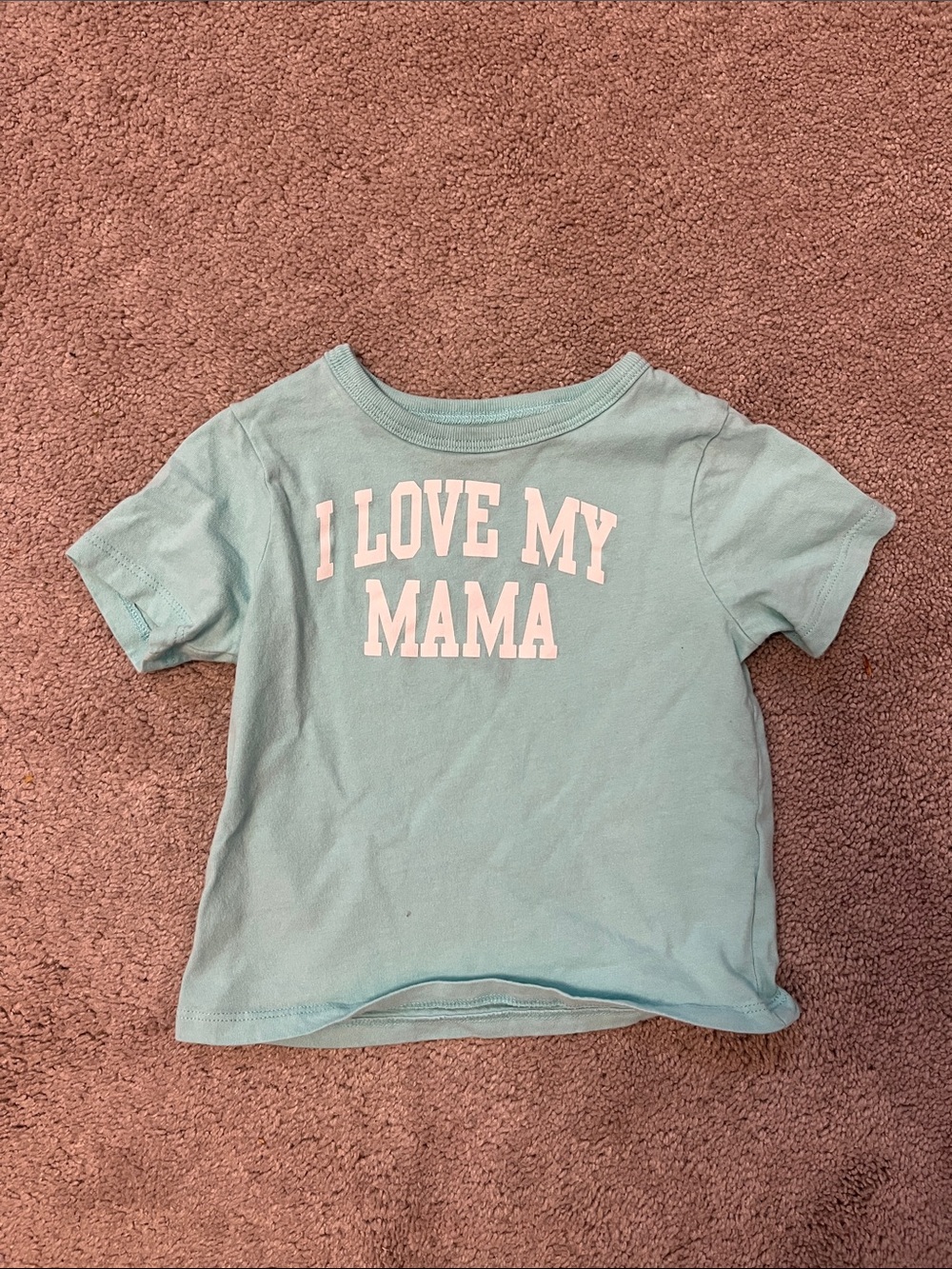 🍼The Children's Place Light Blue "I LOVE MY MAMA" Short Sleeve Tee🍼